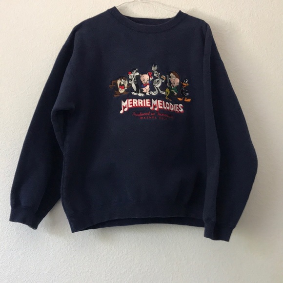 looney tunes crew neck